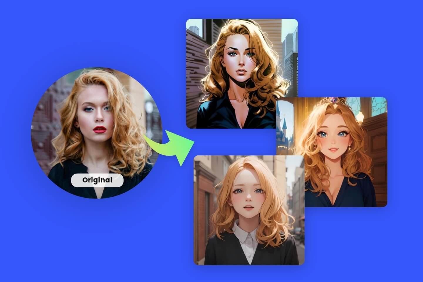 Convert Photo to Cartoon Online Using Fotor AI Cartoonizer