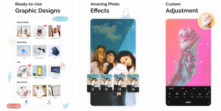 fotor features of app