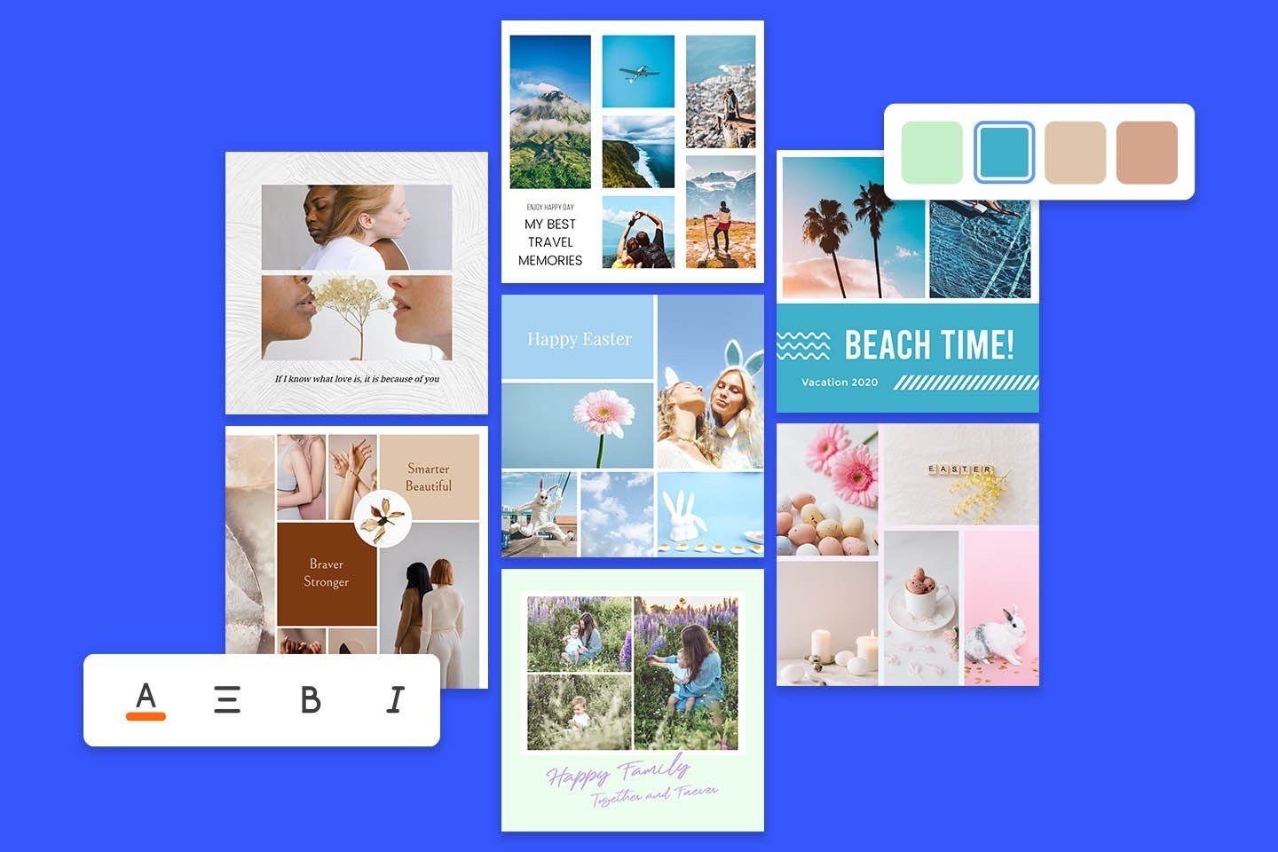 Fotors : créateur de collages en ligne gratuit