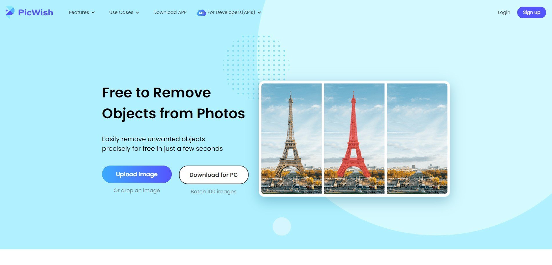 picwish home page